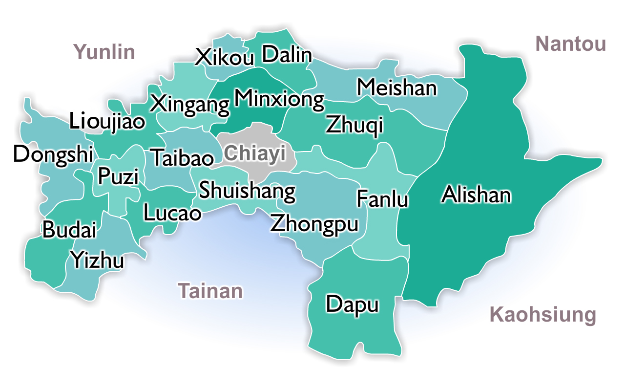 Chiayi City Map